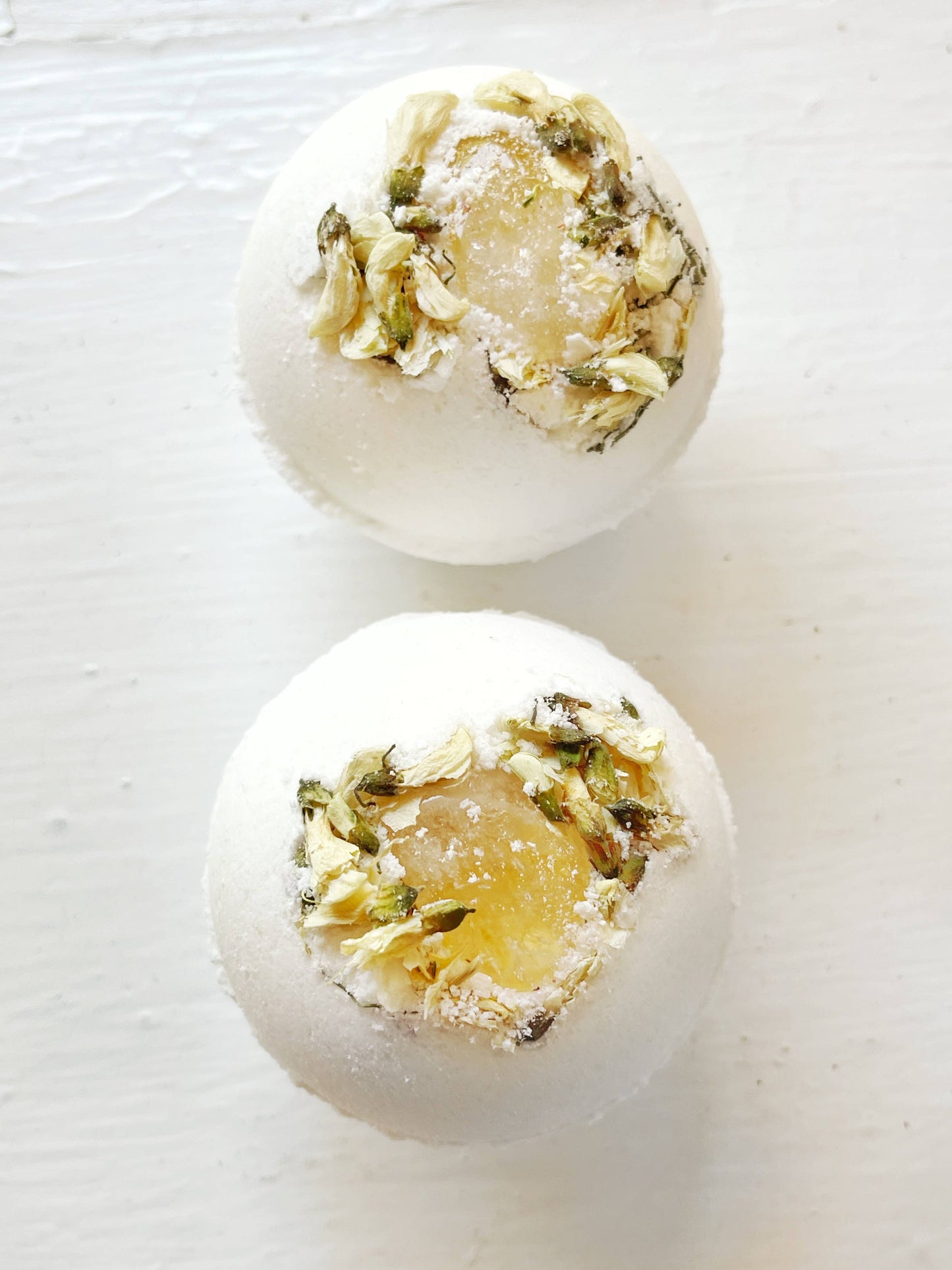 Citrine & Jasmine Bath Bombs