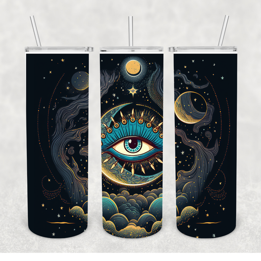 Celestial Evil Eye Tumbler