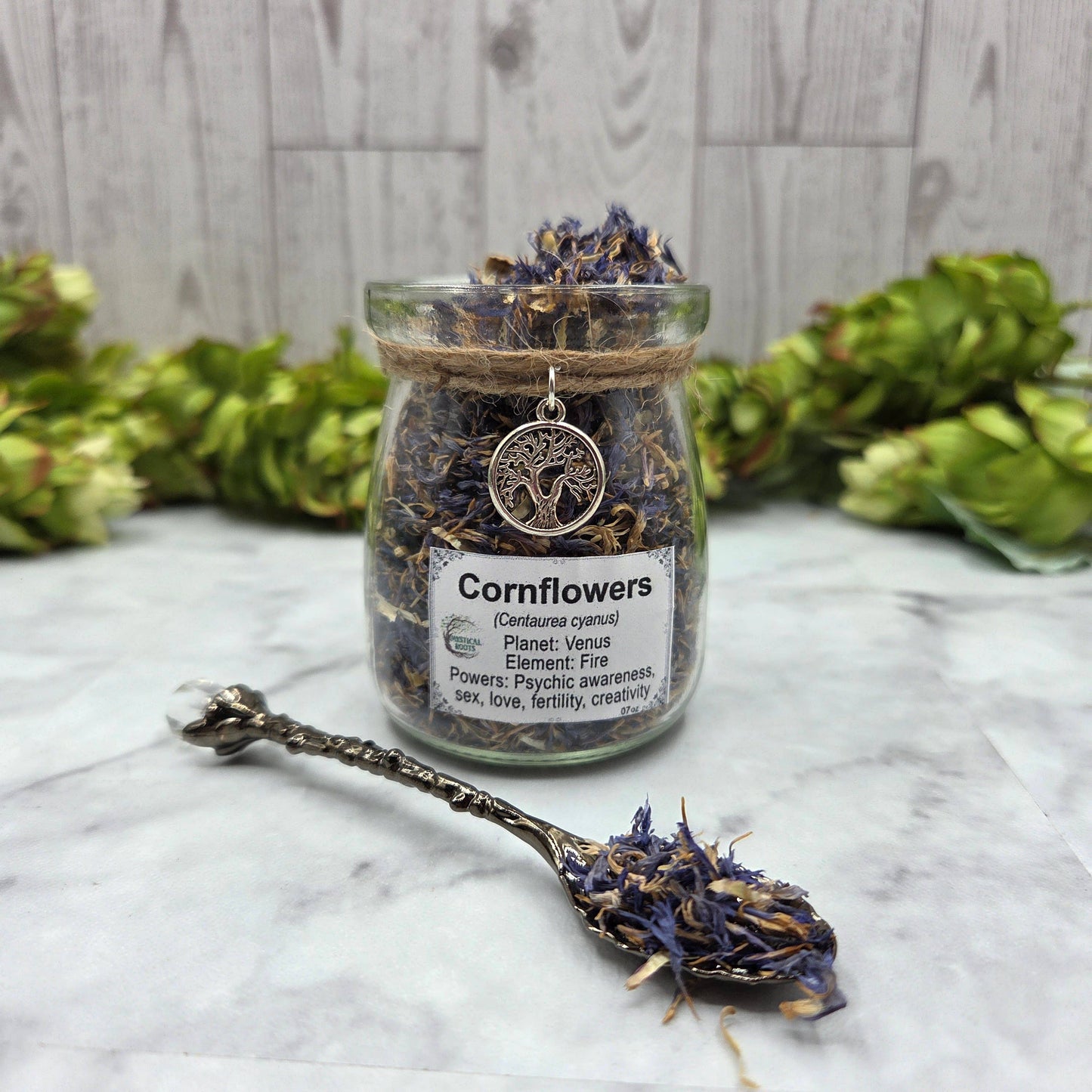 Cornflowers Apothecary Herb Jar – Ritual Botanical