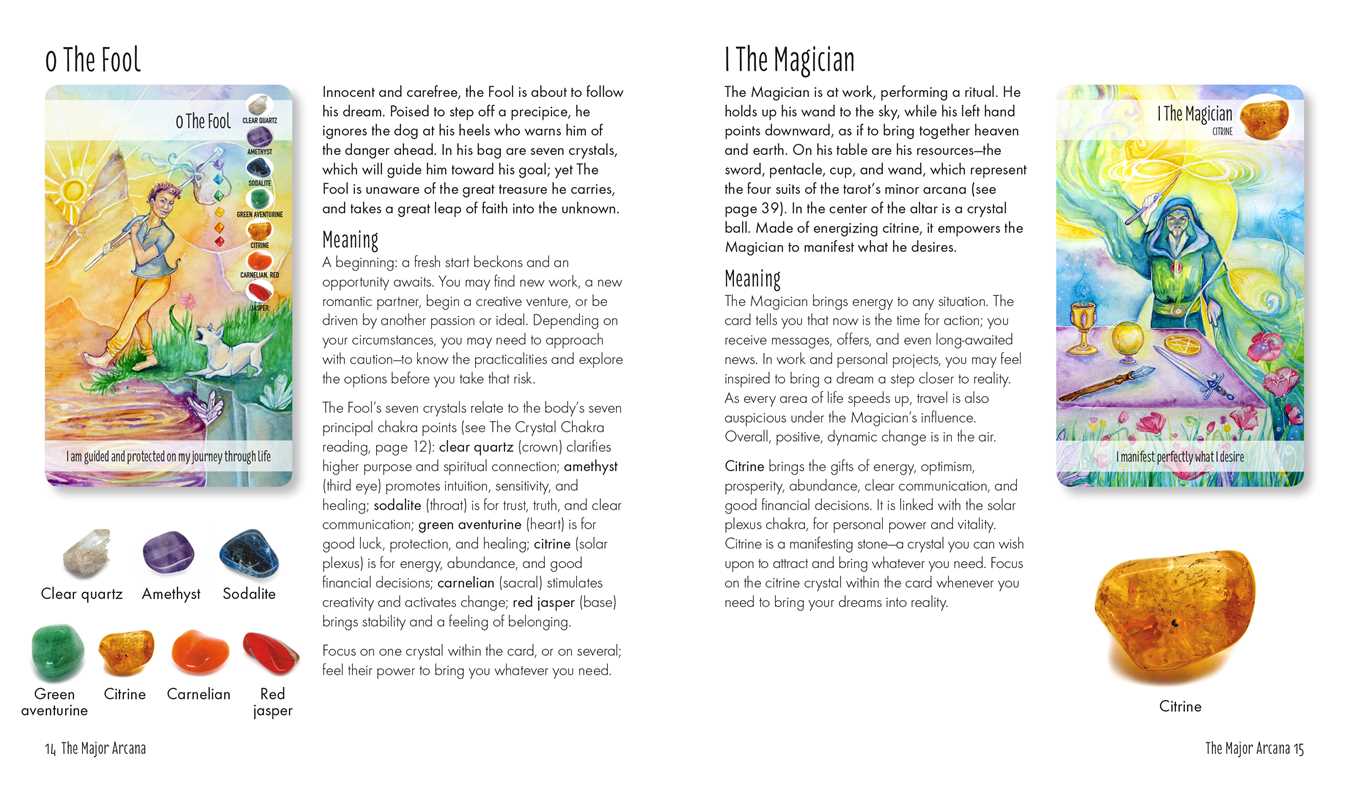 Crystal Power Tarot by Jayne Wallace