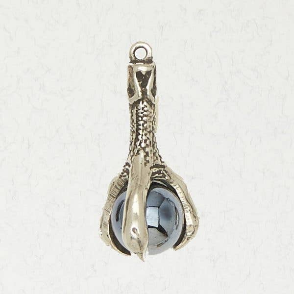 Pewter Pendant Necklace - Dragon’s Claw