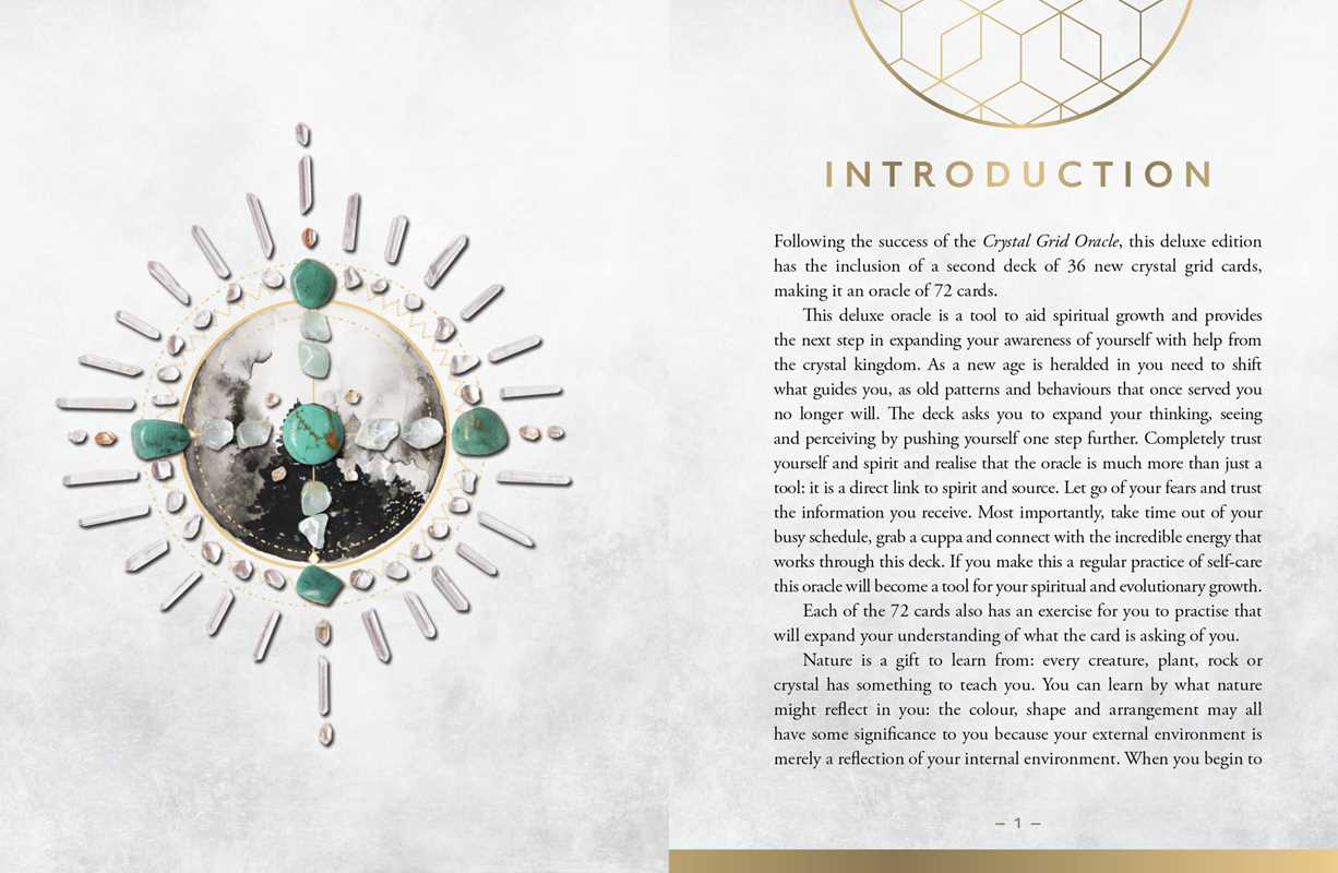 Crystal Grid Oracle - Deluxe Edition by Nicola McIntosh