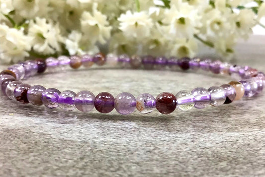 Super 7 Stone Bracelet 4mm