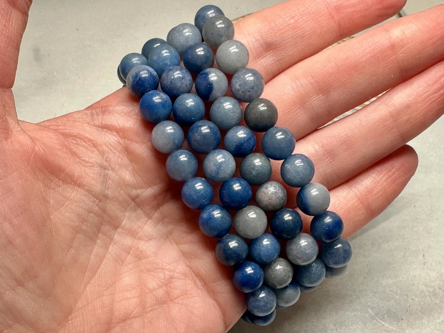 Blue Aventurine Stone Bracelet 8mm