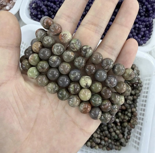 Money Agate Stone Bracelet