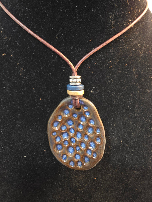 Handmade Pottery Necklace Style 6