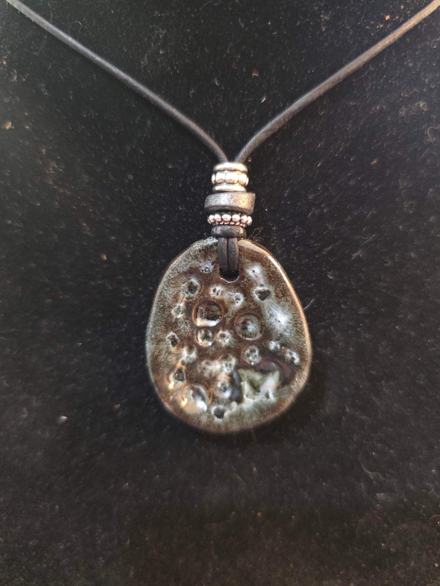 Handmade Pottery Necklace Style 8