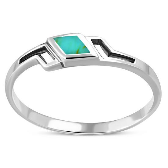 Turquoise, Sterling Silver Ring