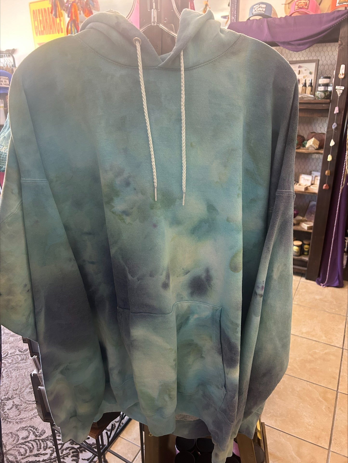 Tie Dye Hoodie Sweatshirt-Size 2X