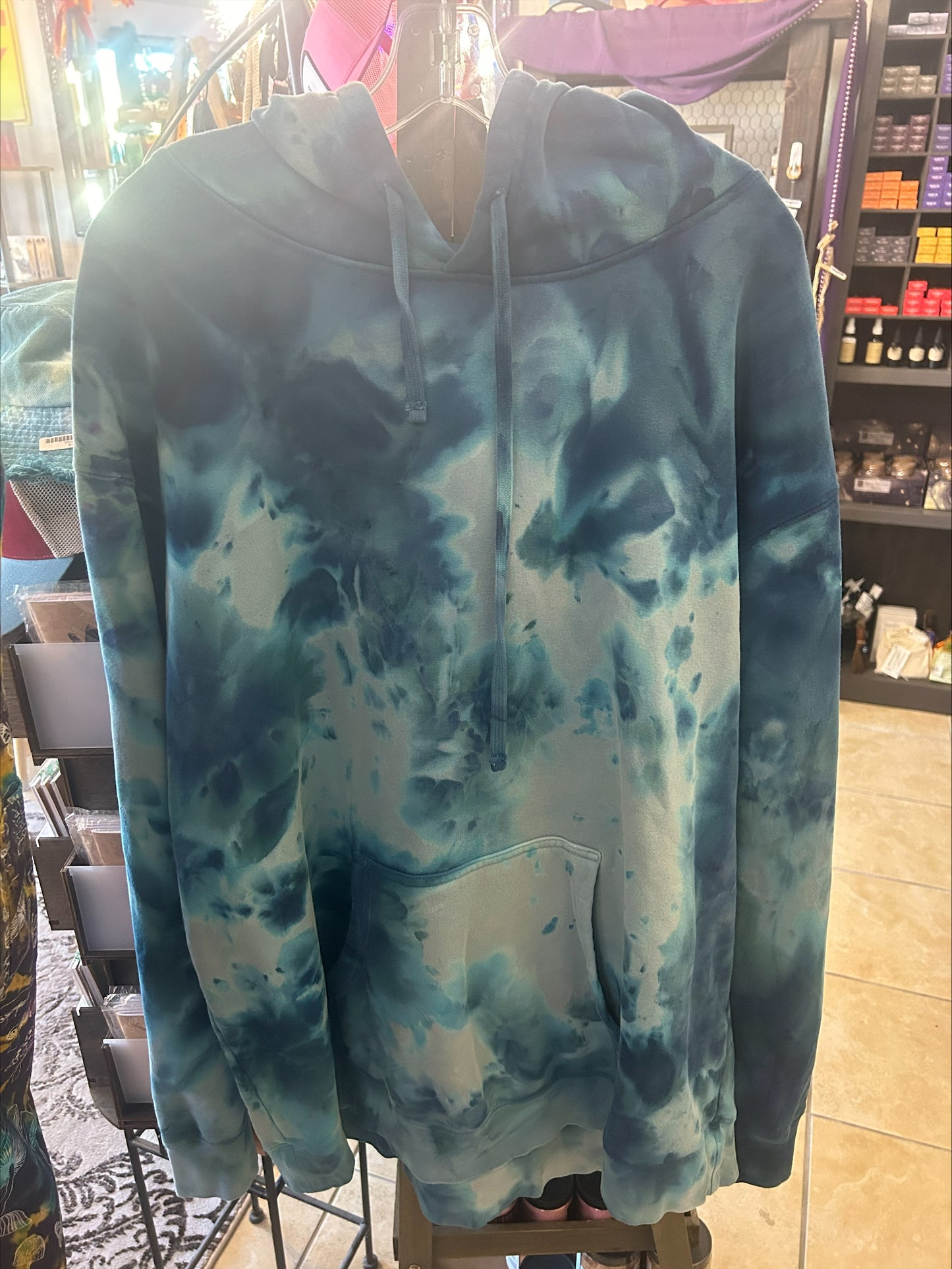 Tie Dye Hoodie Sweatshirt-Size 3X