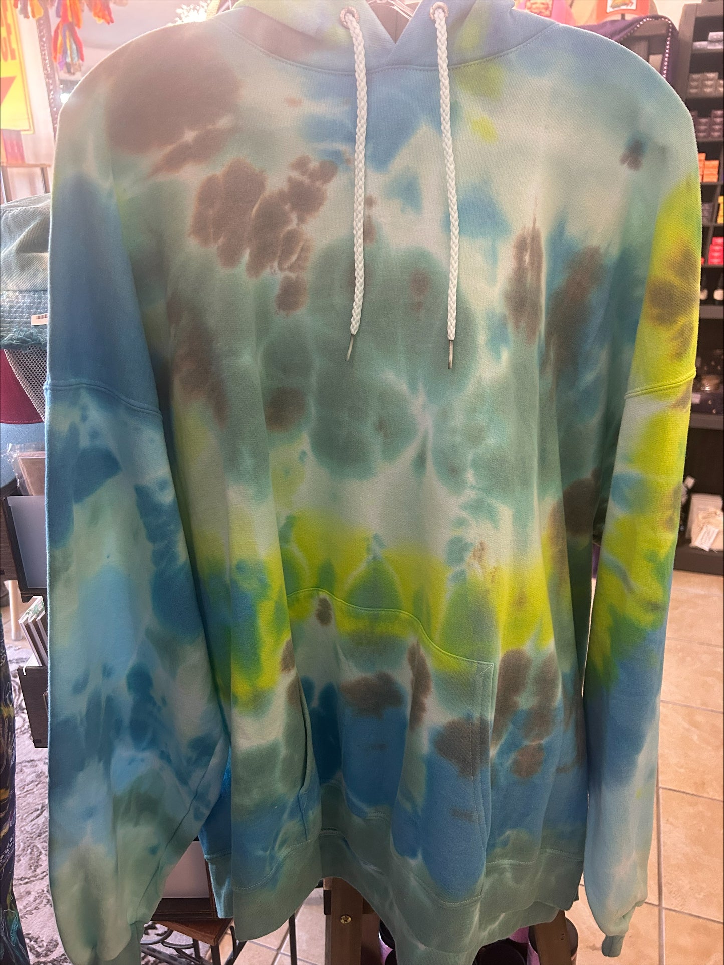 Tie Dye Hoodie Sweatshirt-Size 3X